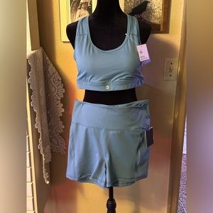 NWT - Senita - Surf Sports Bra and shorts